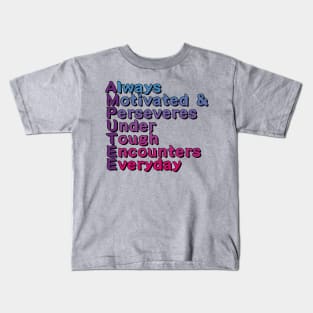 Amputee Inspirational Anagram Kids T-Shirt